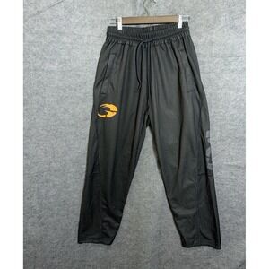 GASP Track Mesh Pants Mens Sz L Gray Pockets Lightweight‎ Logo Gym Workout